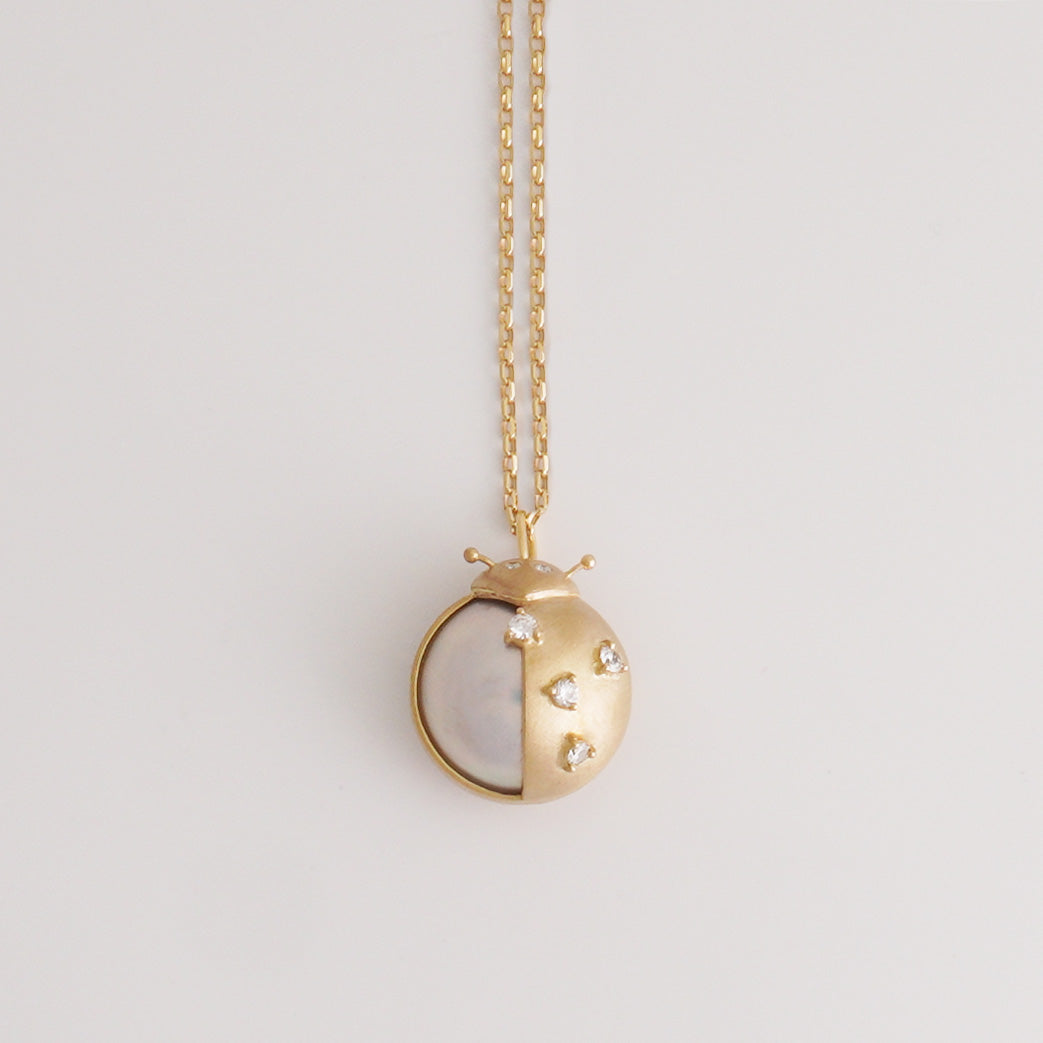 No.11 Ladybug Pendant (K18)