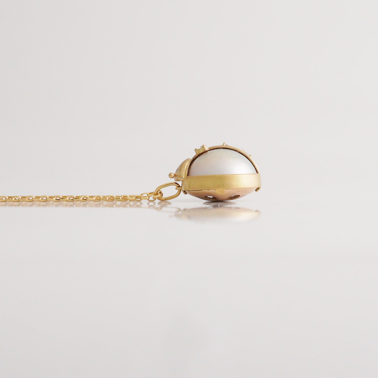 No.11 Ladybug Pendant (K18)